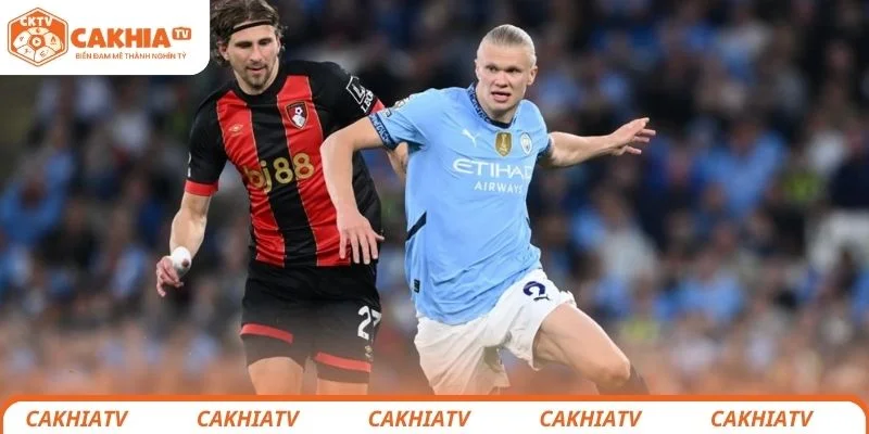 Dự đoán kết quả chung cuộc trận đấu giữa Bournemouth vs Manchester City